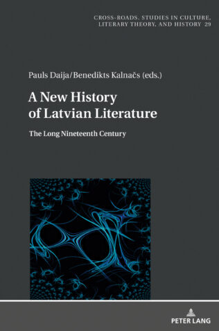 a new history of Latvian literature book front cover